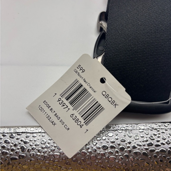 NWT Coach Edge Belt Bag In Signature Canvas Fanny Waist Body Signature Red Char - Picture 7 of 9